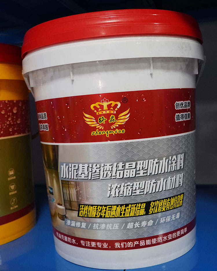 六盘水水泥基渗透结晶防水涂料